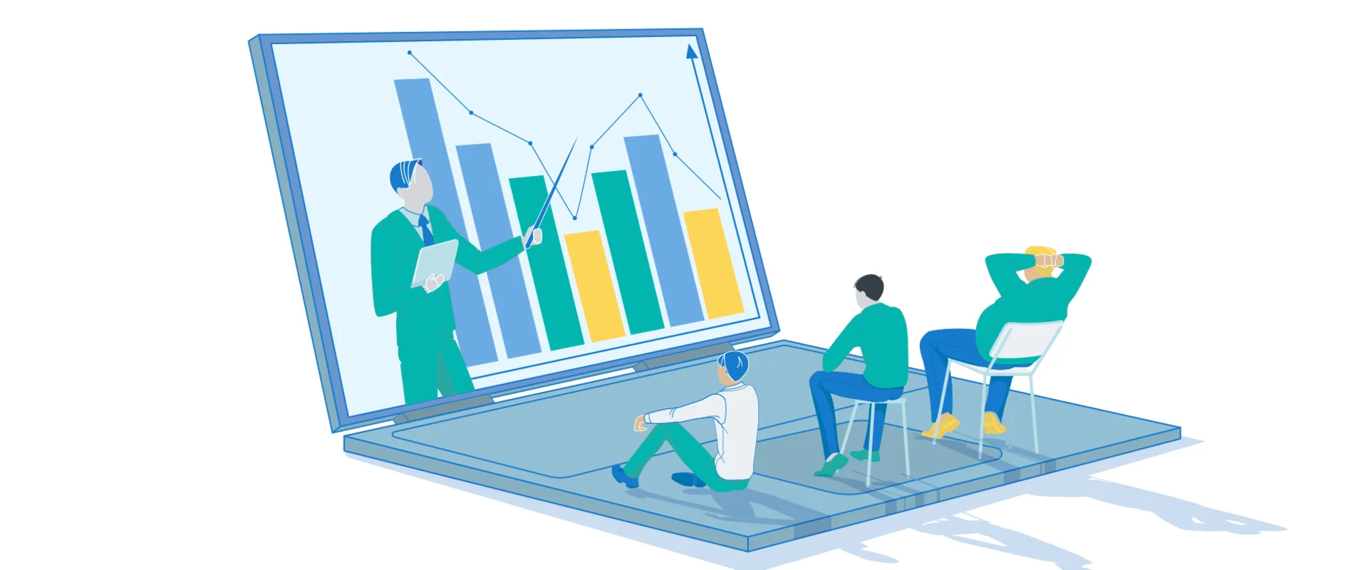 Analytics Dashboard on Phone